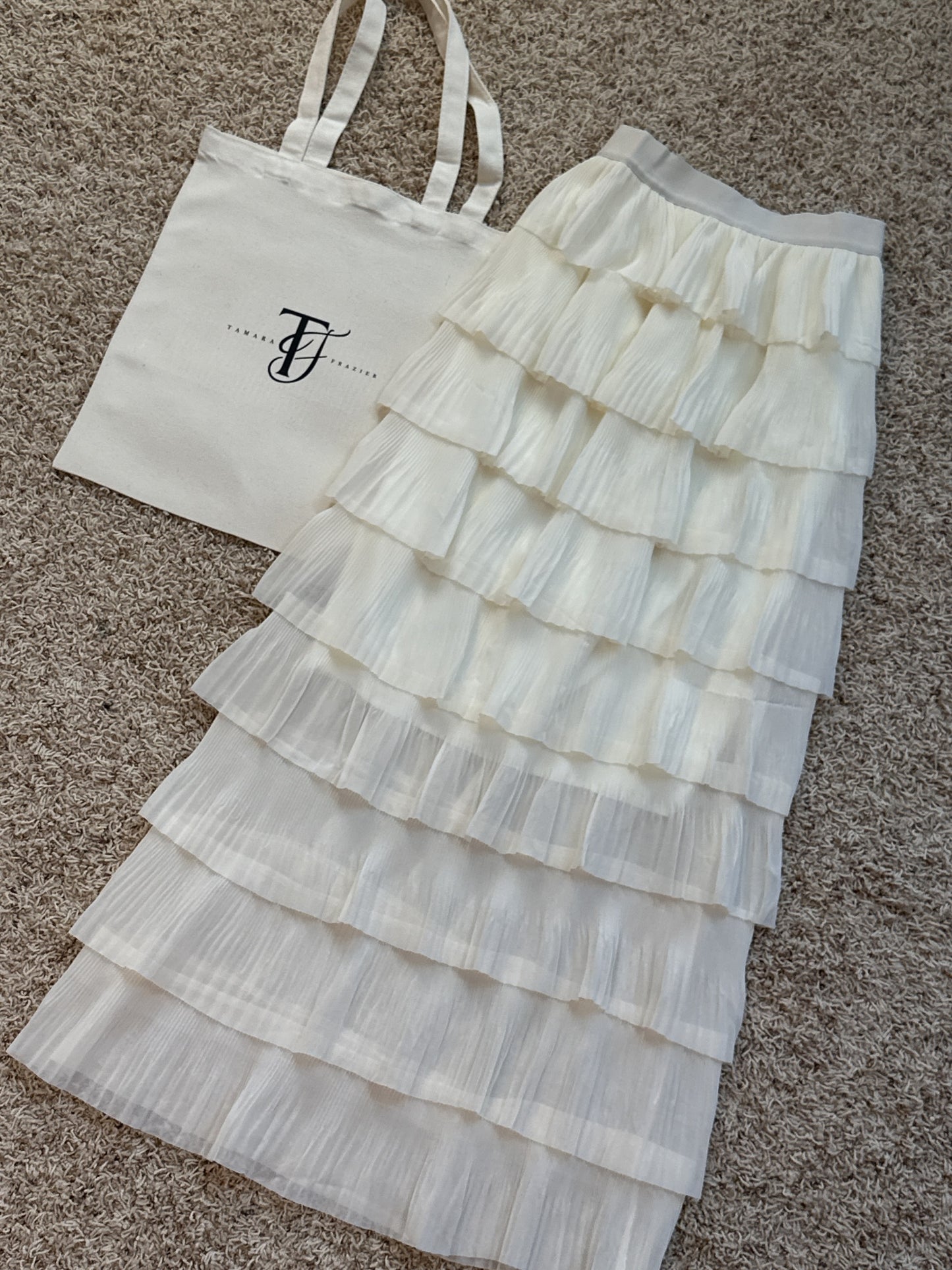 RUFFLE SKIRT ❤️