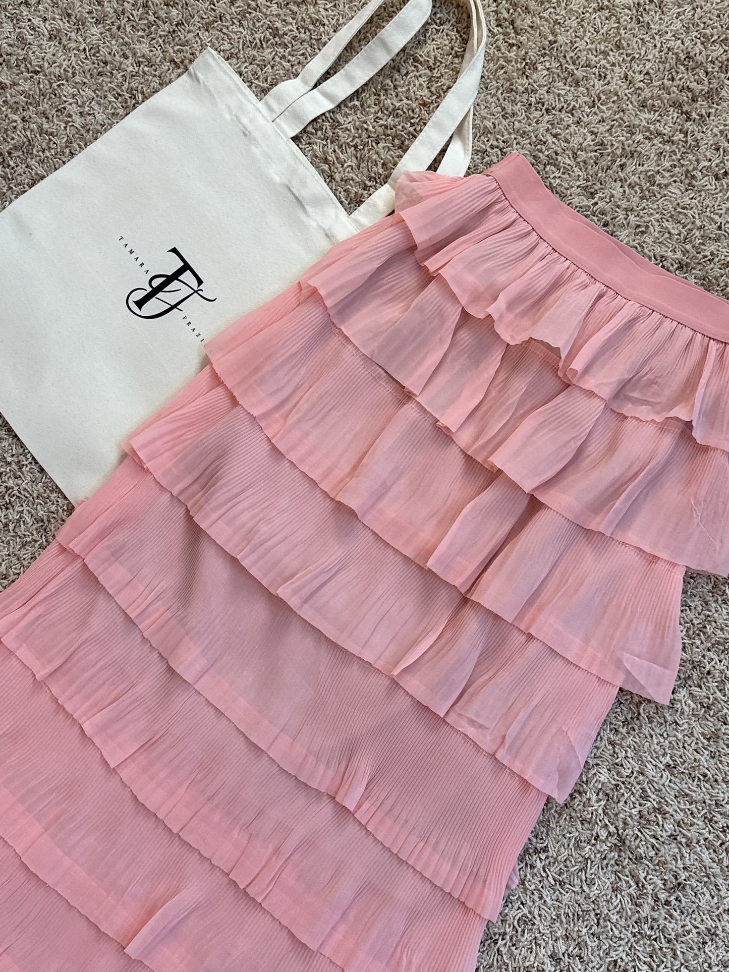 RUFFLE SKIRT ❤️